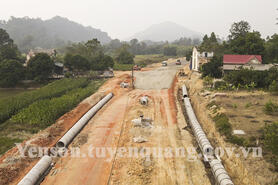 Tháo gỡ vướng mắc Dự án xây dựng tuyến đường khu du lịch suối khoáng Mỹ Lâm đến quốc lộ 2D kết nối đường cao tốc Tuyên Quang – Phú Thọ